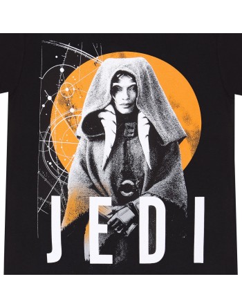 T shirt à manches courtes Star Wars Jedi Noir Unisexe