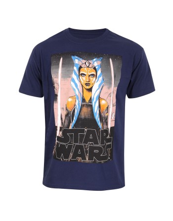 Maglia a Maniche Corte Star Wars White Blades Azzurro Unisex