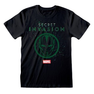 Kortærmet T-shirt Marvel Logo Icon Sort Unisex