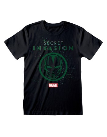 Maglia a Maniche Corte Marvel Logo Icon Nero Unisex