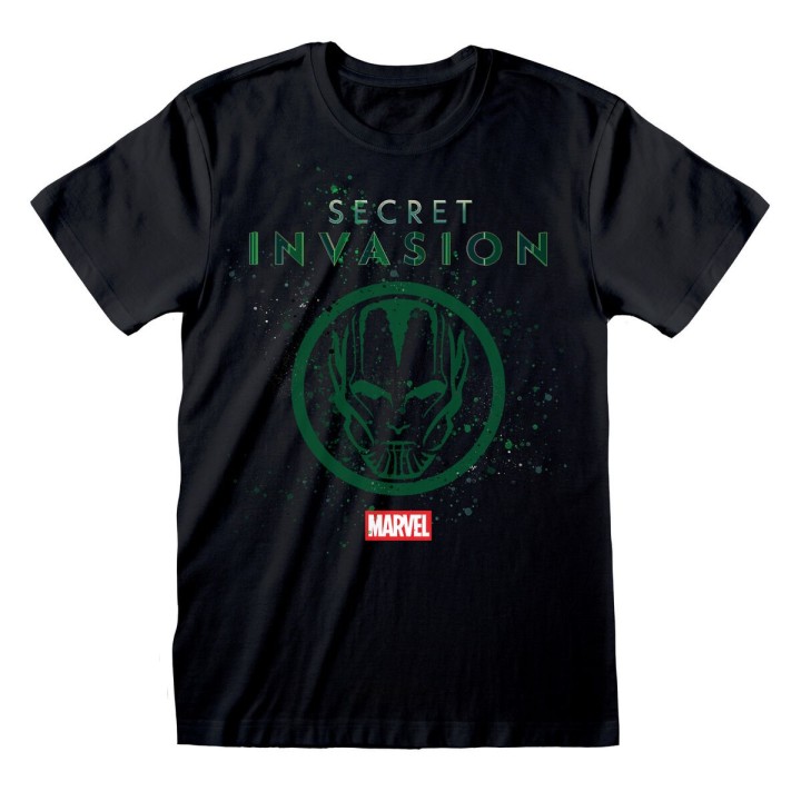 Kortærmet T-shirt Marvel Logo Icon Sort Unisex