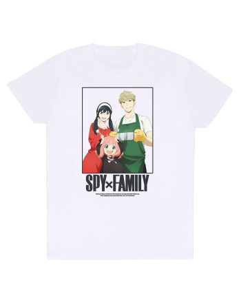 T shirt à manches courtes Spy X Family Full Of Surprises Blanc Unisexe