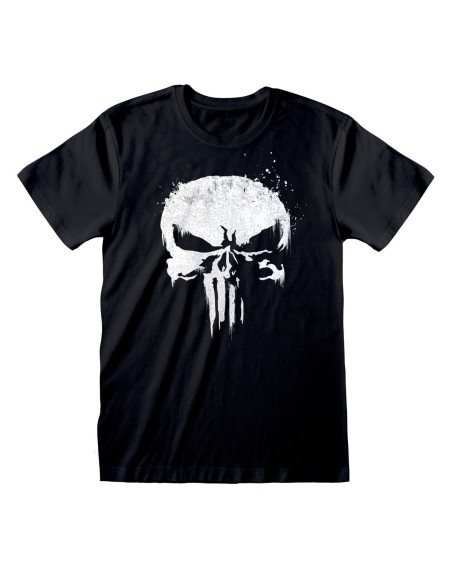 Kortærmet T-shirt Marvel Logo Sort Unisex