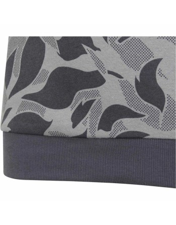 Sudadera sin Capucha Niña Adidas ID Crew Gris Gris claro