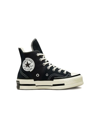 Kvinde Casual Sneakers Converse CHUCK 70 PLUS CANVAS A00916C Sort