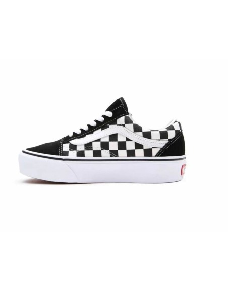 Kvinde Casual Sneakers Vans OLD SKOOL PLAFORM VN0A3B3UHRK1 Sort