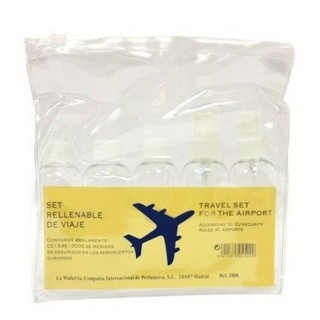 Rejsesæt Walkiria Plastik Gennemsigtig (5 pcs)
