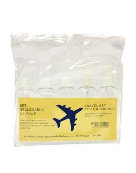 Travel Set Walkiria Plastic Transparent (5 pcs)