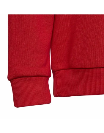 Felpa senza Cappuccio Bambino Adidas Essentials Rosso
