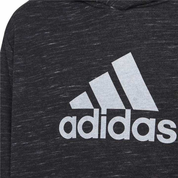 Felpa con Cappuccio Bambino Adidas Future Badge Nero