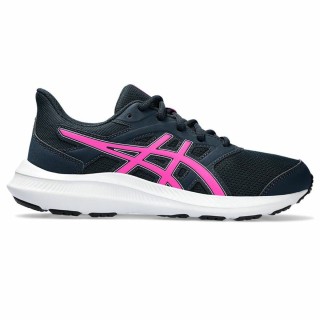 Løbesko til børn Asics Jolt 4 GS Pink Mørkeblå
