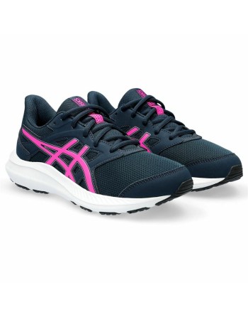Running Shoes for Kids Asics Jolt 4 GS Pink Dark blue