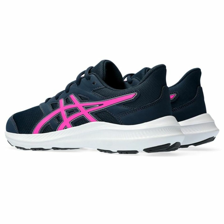 Løbesko til børn Asics Jolt 4 GS Pink Mørkeblå