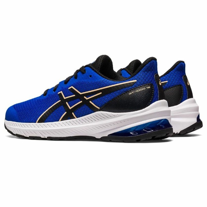 Løbesko til børn Asics GT-1000 12 GS Sort Blå