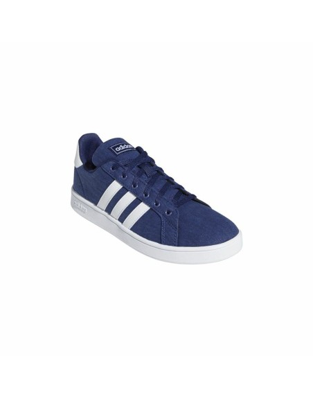 Chaussures casual enfant Adidas Grand Court Bleu foncé