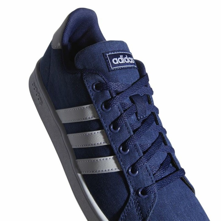 Scarpe da Tennis Casual Bambino Adidas Grand Court Blu scuro