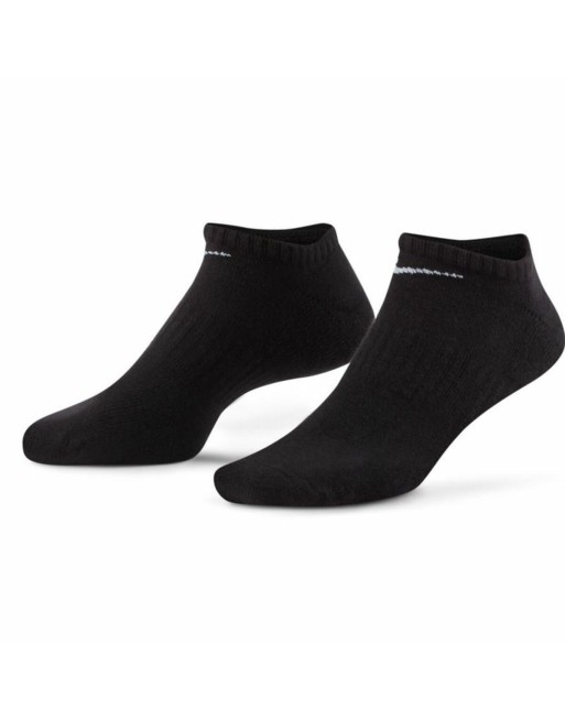 Calcetines Tobilleros Nike Everyday Cushioned 3 pares Negro