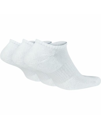 Calzini alla Caviglia Nike Everyday Cushioned 3 paia Bianco