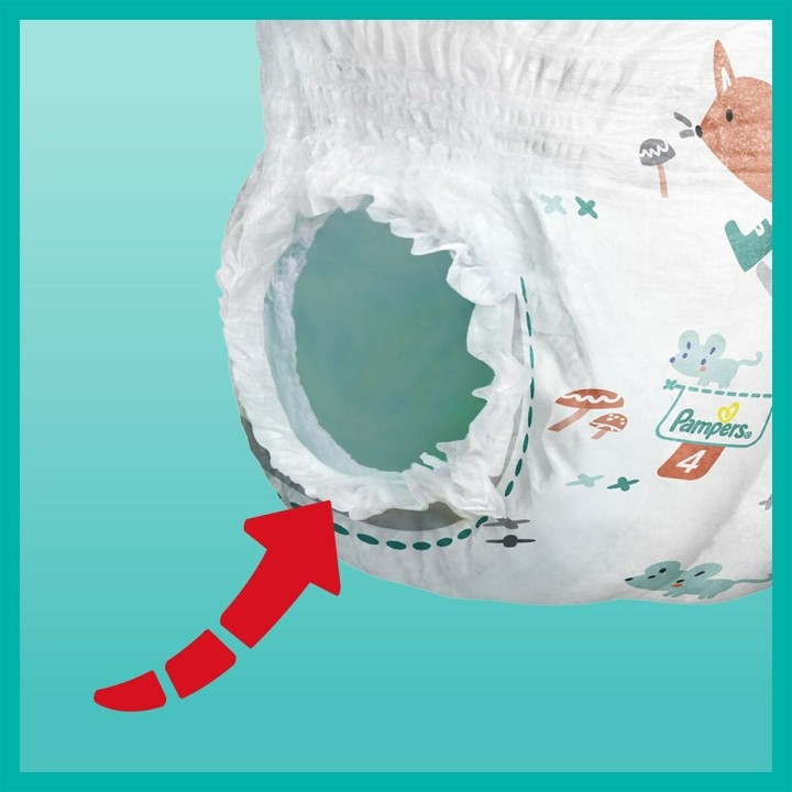 Engangsbleer Pampers                                 6-11 kg 3 (144 enheder)
