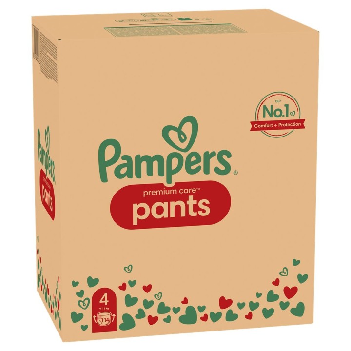 Engangsbleer Pampers                                 9-15 kg 4 (114 Enheder)