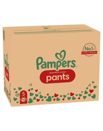 Disposable nappies Pampers Premium 12-17 kg 5 (102 Units)