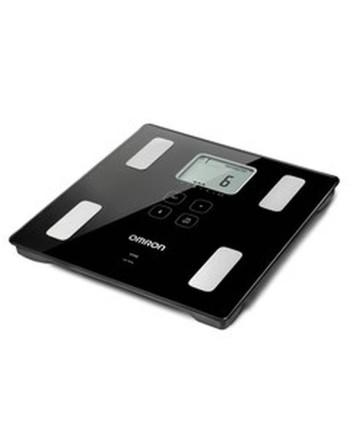 Bilancia Digitale da Bagno Omron HBF-222T-EBK Nero 34 x 32 x 8 cm