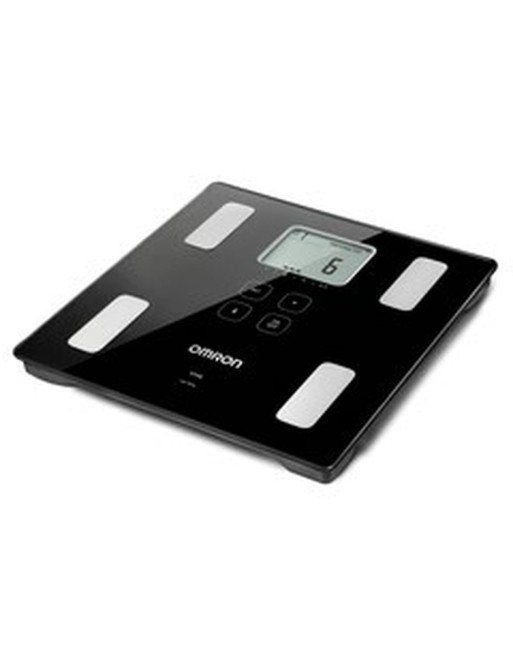 Balance Numérique de Salle de Bain Omron HBF-222T-EBK Noir 34 x 32 x 8 cm