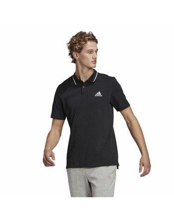 Polo à manches courtes homme Adidas Aeroready essentials Noir