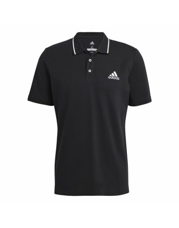 Herren Kurzarm-Poloshirt Adidas Aeroready essentials Schwarz