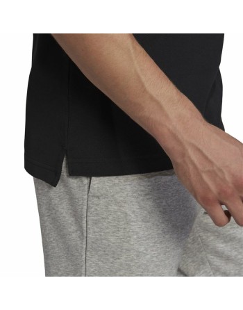 Herren Kurzarm-Poloshirt Adidas Aeroready essentials Schwarz