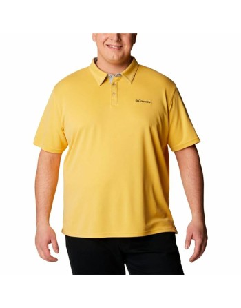 Herren Kurzarm-Poloshirt Columbia Nelson Point™ Gelb