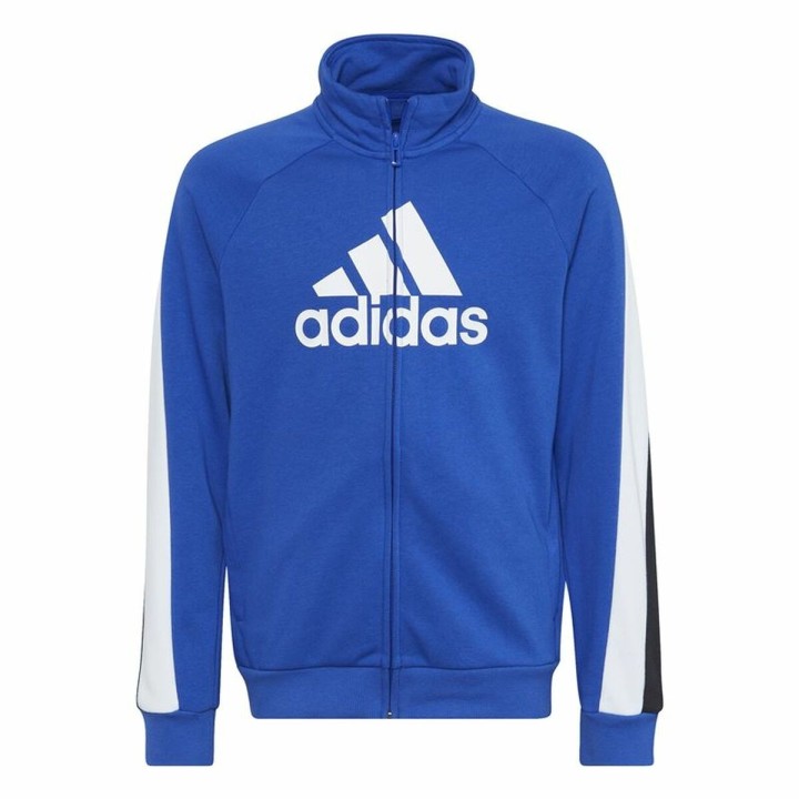 Træningsdragt til børn Adidas Colourblock Blå Sort