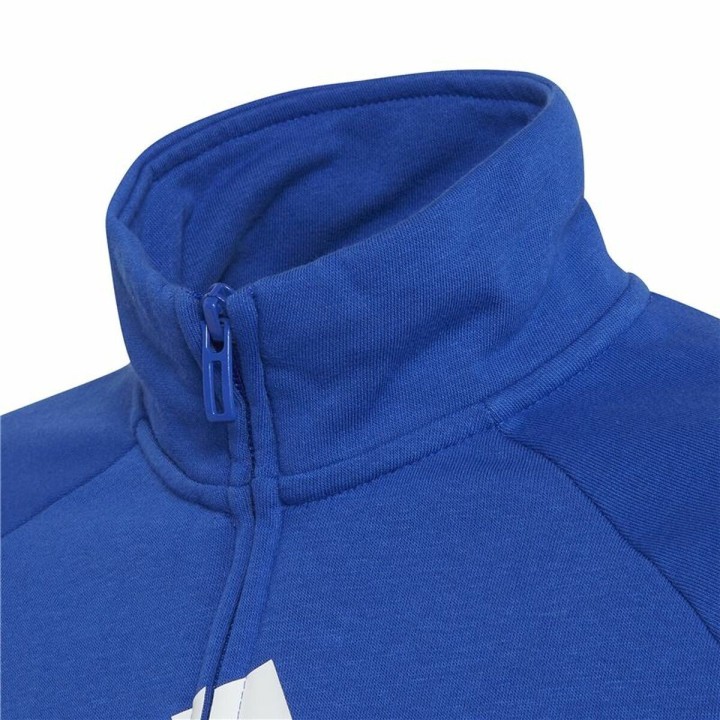 Tuta da Bambini Adidas Colourblock Azzurro Nero