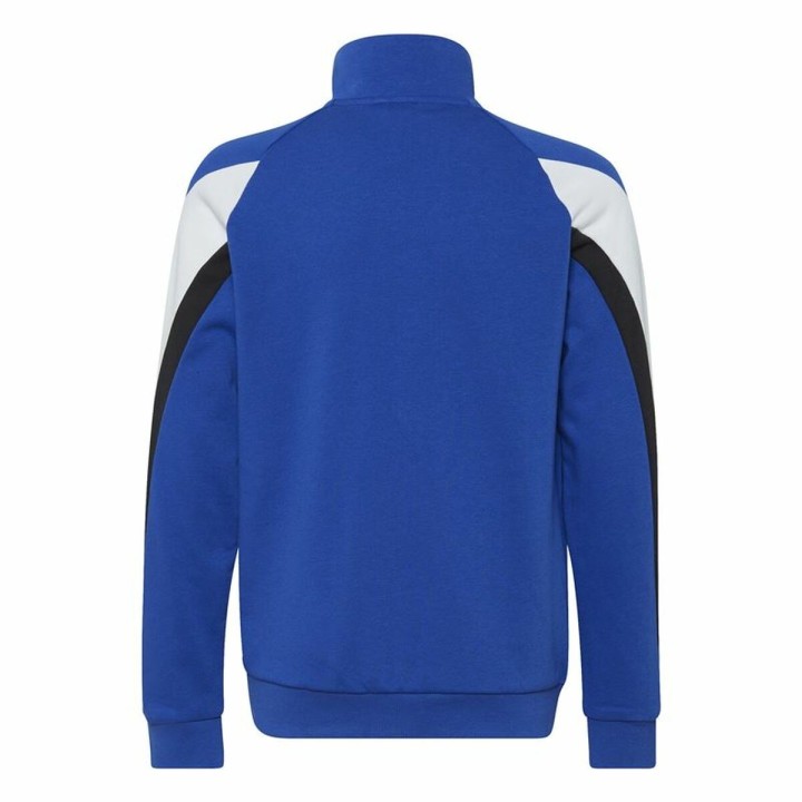 Træningsdragt til børn Adidas Colourblock Blå Sort