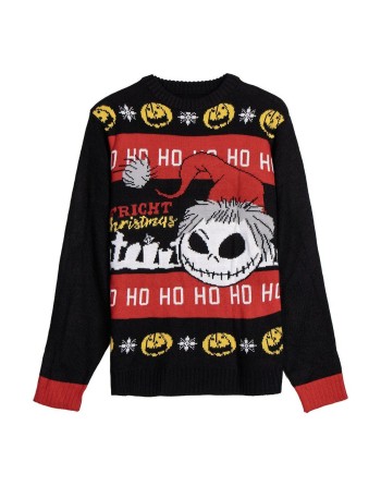 Women’s Jumper The Nightmare Before Christmas Red Black