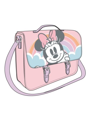 Bag Minnie Mouse Pink 18.5 x 16.5 x 5.3 cm