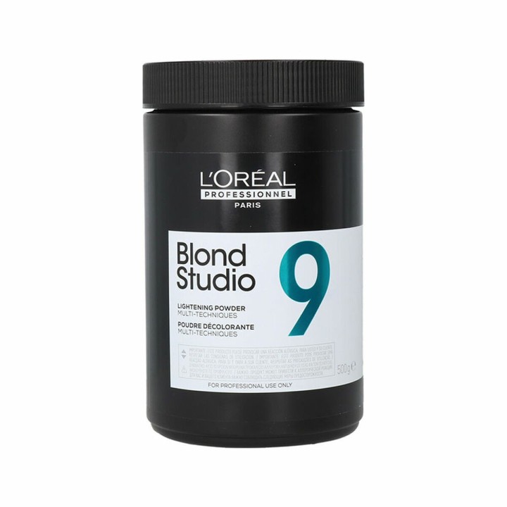 Blegning L'Oreal Professionnel Paris  Blond Studio Multi-Techniques Pulveriseret 9 niveauer (500 g)