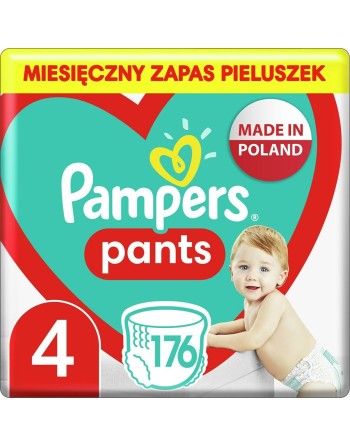 Engangsbleer Pampers 4 (176 Enheder)