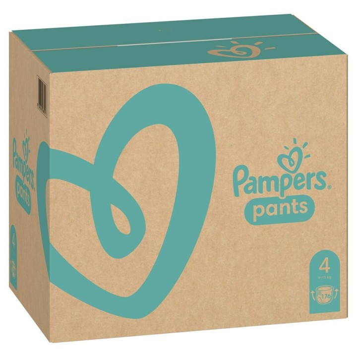 Pannolini usa e getta Pampers 4 (176 Unità)