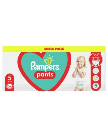 Pannolini usa e getta Pampers 5 (96 Unità)