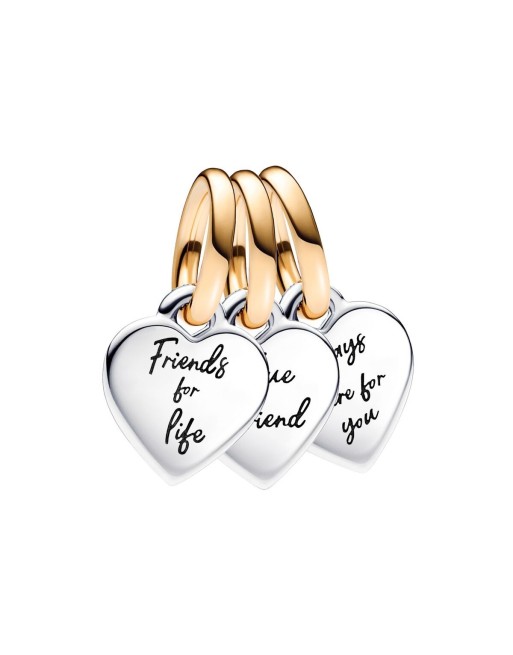 Charms für Damen Pandora FRIENDSHIP TRIPLE SPLITTABLE