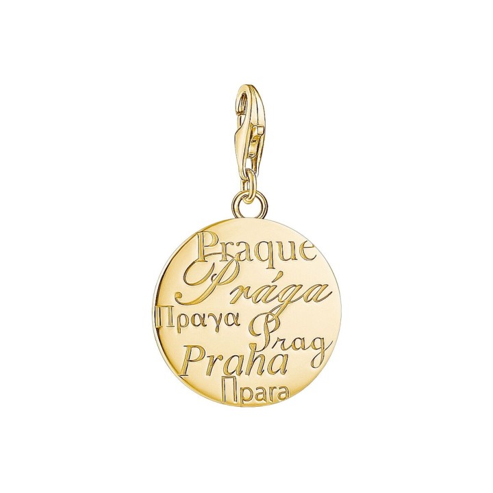 Perler til kvinder Thomas Sabo IC12363-413-39 Gylden 2 cm