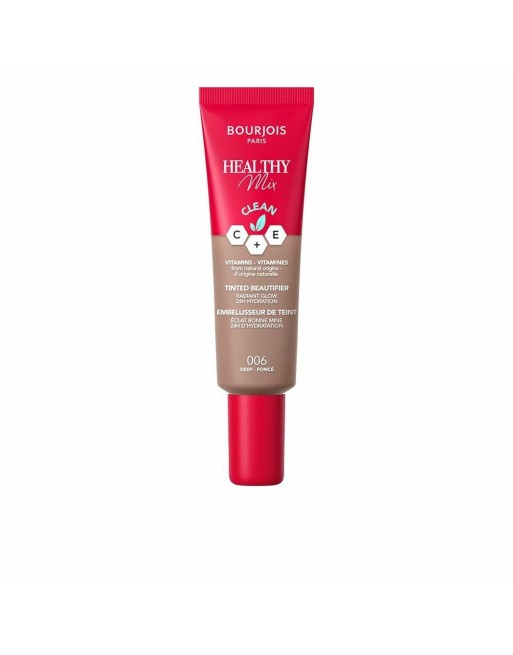 Fugtighedscreme med Farve Bourjois Healthy Mix Nº006 (30 ml)