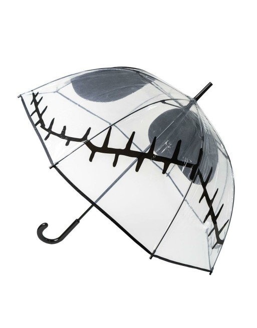 Regenschirm The Nightmare Before Christmas Durchsichtig 60 cm Schwarz PoE