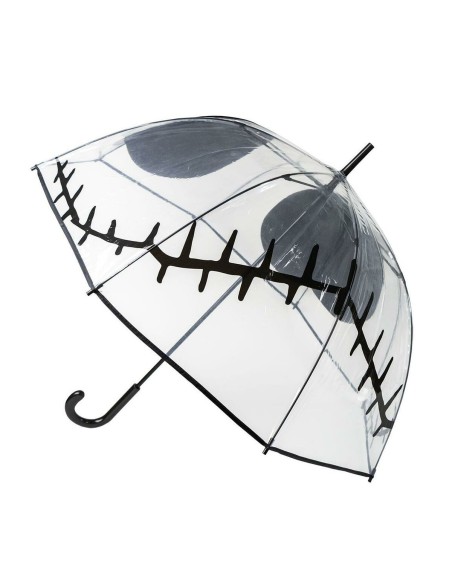 Umbrella The Nightmare Before Christmas Transparent 60 cm Black PoE