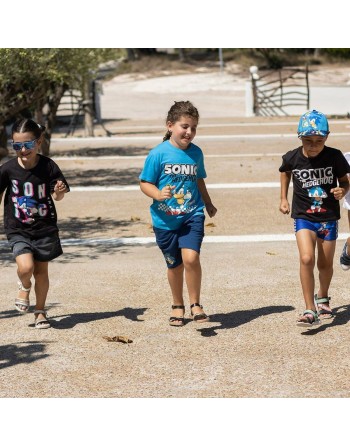 Bekleidungs-Set Sonic Blau