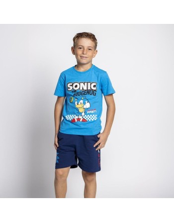 Set di Indumenti Sonic Azzurro