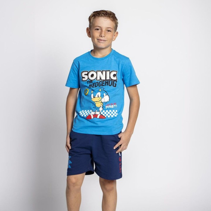 Sæt med tøj Sonic Blå