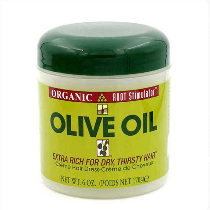 Crema Lisciante per Capelli Ors 110445 Olio d'Oliva (170 g)