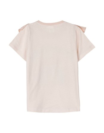 Maglia a Maniche Corte per Bambini Peppa Pig Rosa chiaro